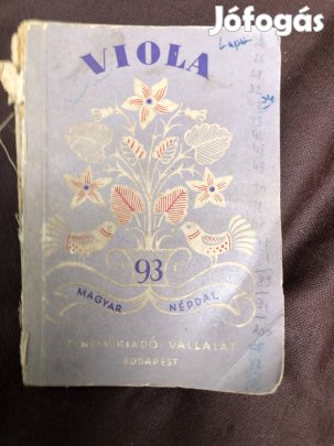 Antikvár könyv :Viola 93 magyar népdal 1800 Ft 