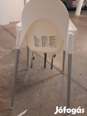 Antilop etetőszék tálcával hámmal ülőpárnával 