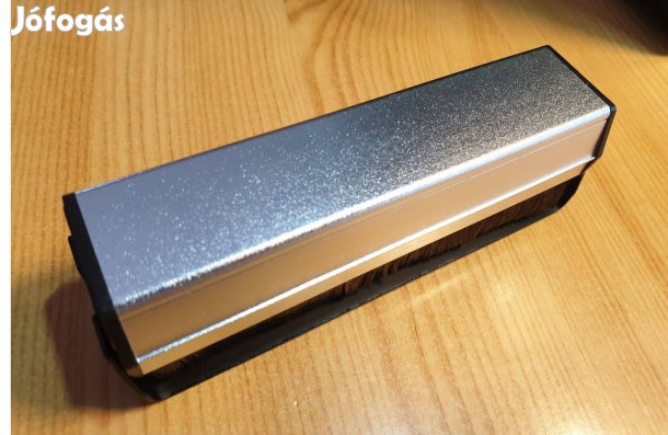 Antisztatikus Dupla szén+bársony lemezkefe kombinált bakelit vinyl Új