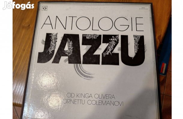 Antologie Jazzu díszdobozos bakelit hanglemez album eladó (4 LP)