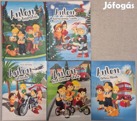 Anton könyv teljes sorozat Eladó