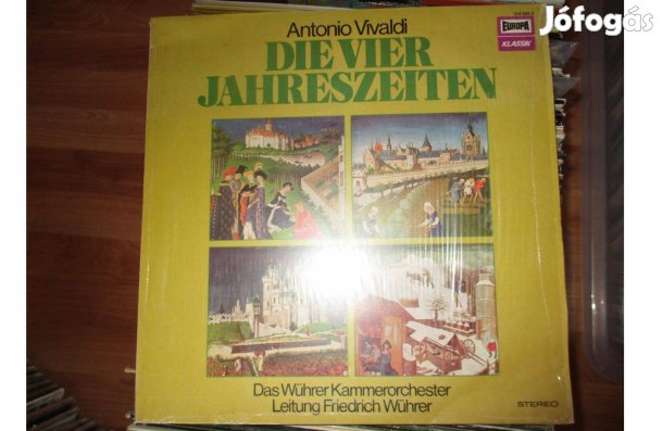 Antonio Vivaldi A négy évszak német bakelit hanglemez eladó