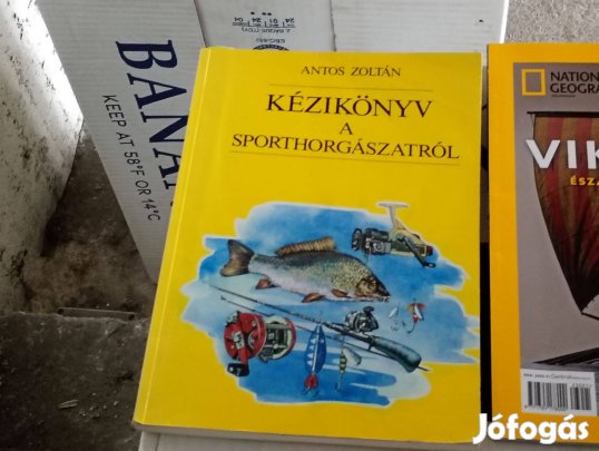 Antos Zoltán - Kézikönyv a sporthorgászatról 5000ft óbuda