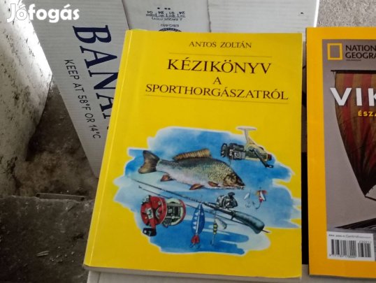 Antos Zoltán - Kézikönyv a sporthorgászatról 6000ft óbuda Hozzám szem