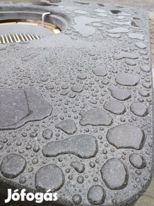 Antracit műkő szalonnasütő