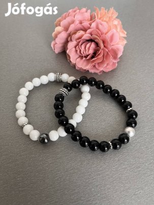 Anya-lánya ásványkarkötő