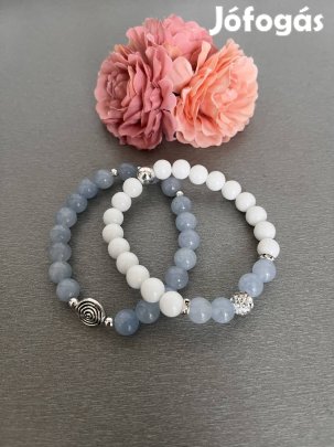 Anya-lánya ásványkarkötő