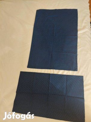 Anyag, kék, apró pöttyös