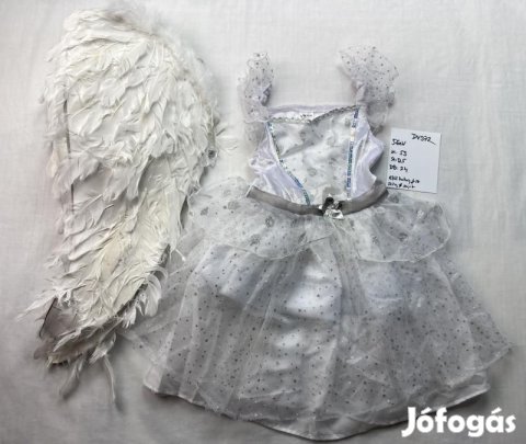 Anyag jelmez + angyal szárny DV372