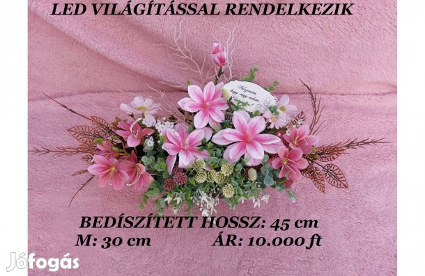 Anyák napi ajándék. Rózsaszín magnóliával díszítve