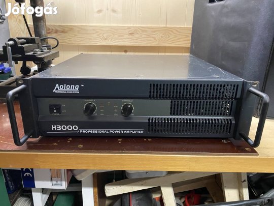 Aolong, Konzert H3000, 2x1500W, 2x950W 4-8 ohm H osztályú végfok