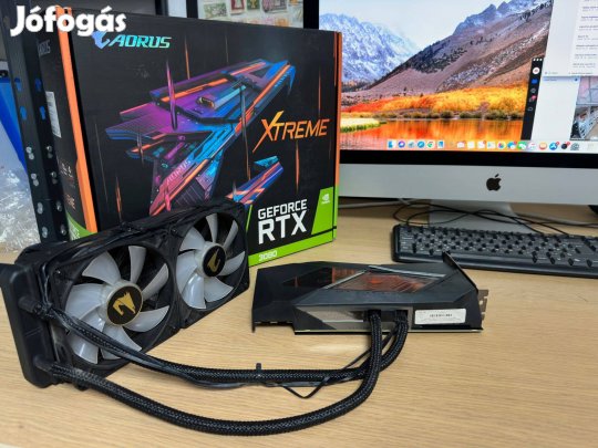 Aorus Geforce Rtx 3080 Xtreme Waterforce 10GB videokártya