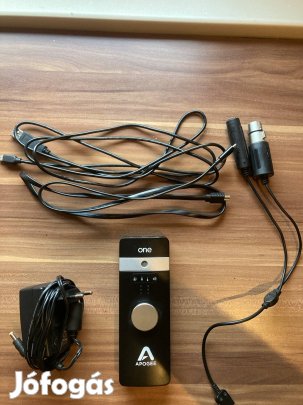 Apogee One hangkartya, Összes eredeti tartozekaval