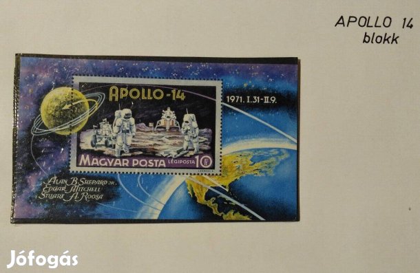 Apollo-14 - Bélyeg (1971)
