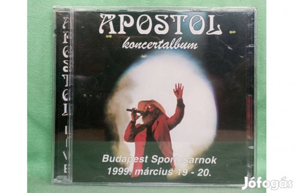 Apostol - Koncertalbum 2CD /új,fóliás/