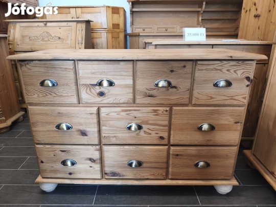 Apotheke fenyő komód 