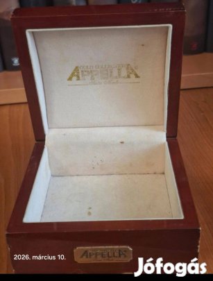 Appella rózsafa óradoboz