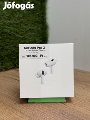 Apple AirPods Pro 2 Kártyafüggetlen, 12 hó garancia