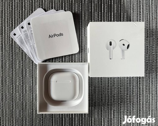 Apple Airpods 4 aktív zajkioltás nélkül