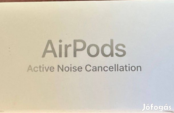 Apple Airpods 4 gen. ANC (Aktív Zajkioltással) - Bontatlan Új