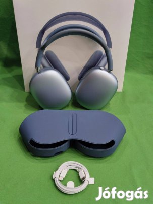 Apple Airpods Max (USB-C) vezeték nélküli fejhallgató kék Mww63ZM/A