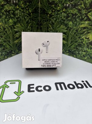 Apple Airpods Pro 3 (12 hónap jótállás)