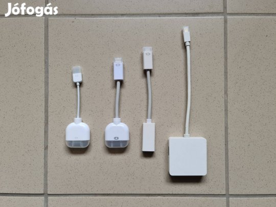 Apple Displayport thunderbolt -ról dvi + hdmi + ieee 1394a átalakító