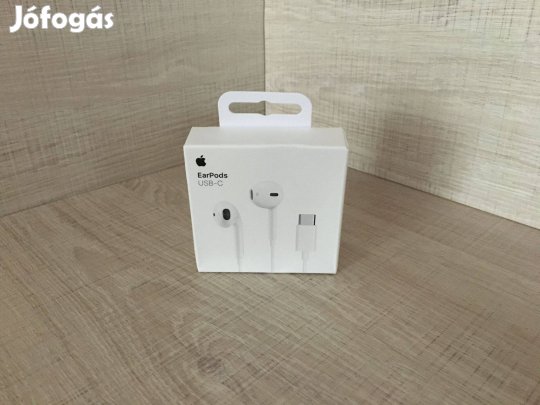 Apple Earpods, USB-C, Fülhallgató / Headset, Új