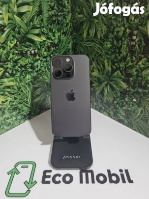 Apple Iphone 15 Pro 256GB kártyafüggetlen, 12hó garancia