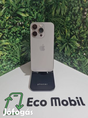Apple Iphone 15 Pro 256GB kártyafüggetlen, 12hó garancia