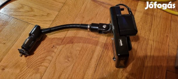 Apple Iphone, ipad FM transzmitter autós tartó, kihangosító 