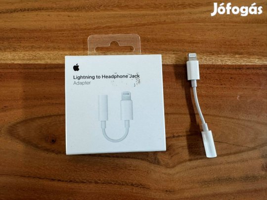 Apple Lightning - fejhallgató jack átalakító