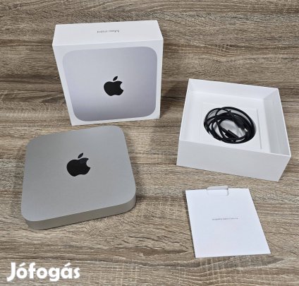 Apple Mac mini (2023) M2 chip/8GB/256GB Dobozos, újszerű (A2686)