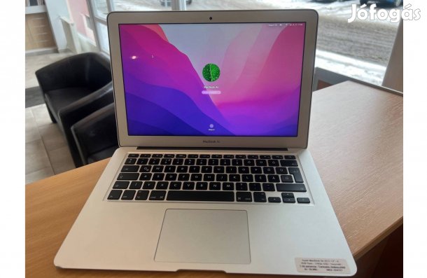 Apple Macbook Air 2015 13" i5 1,6GHz 8Gbram 120Gbssd Silver Használt