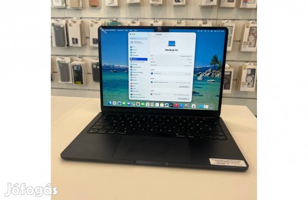 Apple Macbook Air 2022 13"M2 16Gbram 512Gbssd Midnight Éjfekete 27%Áfa