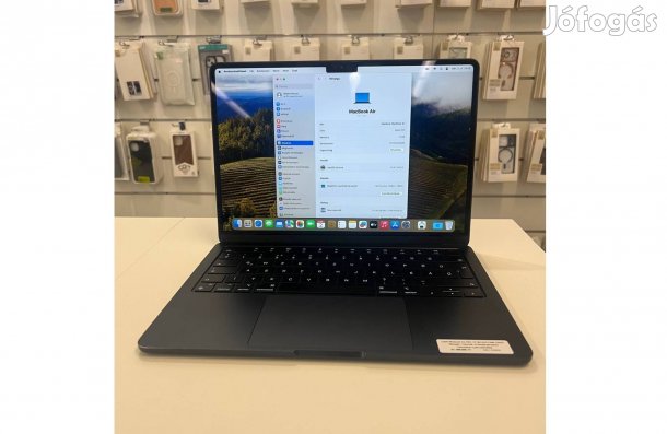 Apple Macbook Air 2022 13"M2 8Gbram 256Gbssd Midnight Használt 27% Áfa