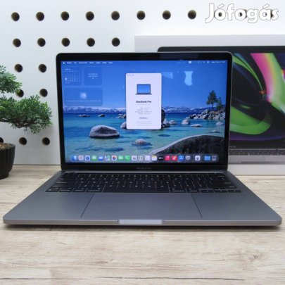 Apple Macbook Pro 13 (2022) 16GB/512GB új, kibontott, 1 ciklus 100%