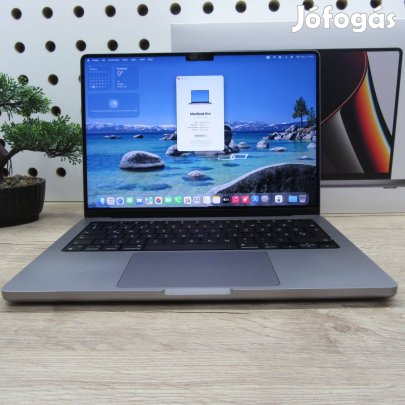 Apple Macbook Pro 14 (2021) 16GB / 1TB használt, karcmentes 84% akku