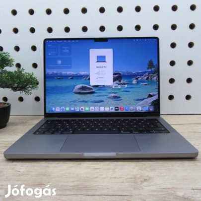 Apple Macbook Pro 14 (2021) 16GB / 512GB használt, karcmentes 90%