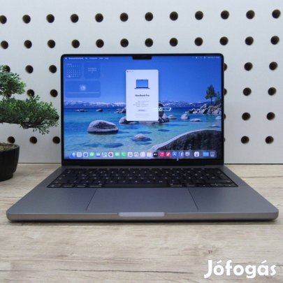 Apple Macbook Pro 14 (2023) 16GB / 500GB használt, karcmentes 85%