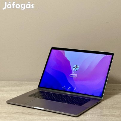 Apple Macbook Pro 15" 2016 touchbar, hibával, 1TB