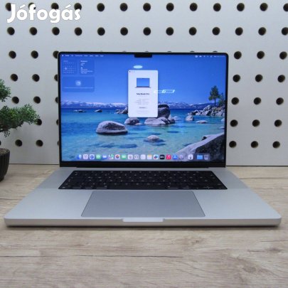 Apple Macbook Pro 16 (2021) 16GB/512GB használt, karcmentes 191 ciklus