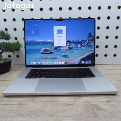 Apple Macbook Pro 16 (2021) 16GB / 512GB szép állapot 217 ciklus