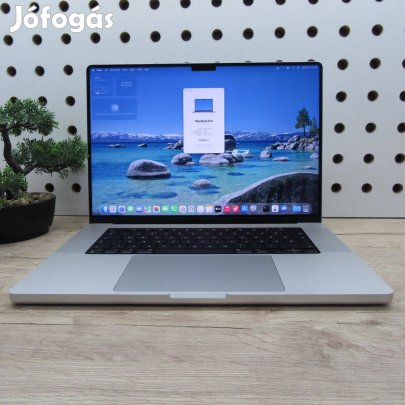 Apple Macbook Pro 16 (2021) 16GB / 512GB szép állapot 86%-os akku