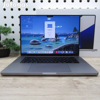 Apple Macbook Pro 16 (2021) M1 Pro 16GB/1TB használt, karcmentes 87%