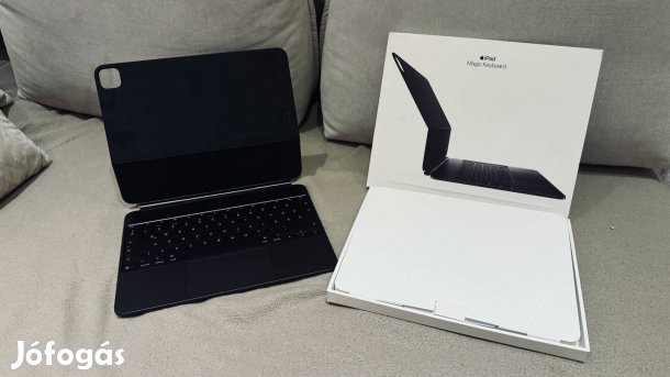 Apple Magic Keyboard ipad Pro 13" (M4-M5) Magyar, fekete, teljesen új!
