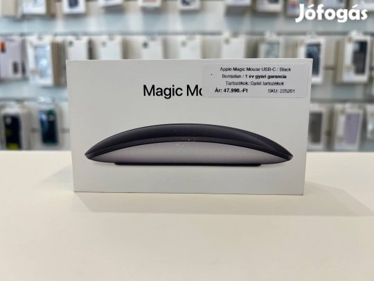 Apple Magic Mouse USB-C Black Bontatlan