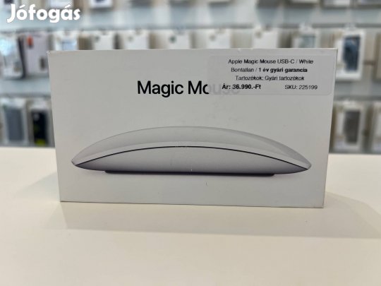 Apple Magic Mouse USB-C White Bontatlan