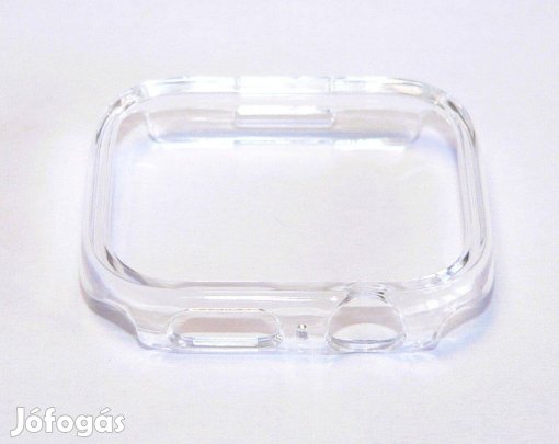 Apple Watch 7/8/9 védőtok, 45 mm, átlátszó