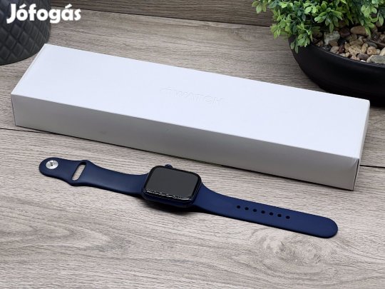 Apple Watch S6 Blue 44mm CELL 2 ÉV Garanciával Számlával
